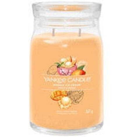 Yankee candle - mango ice cream signature candle mangova zmrzlina - vonna svicka 3680g