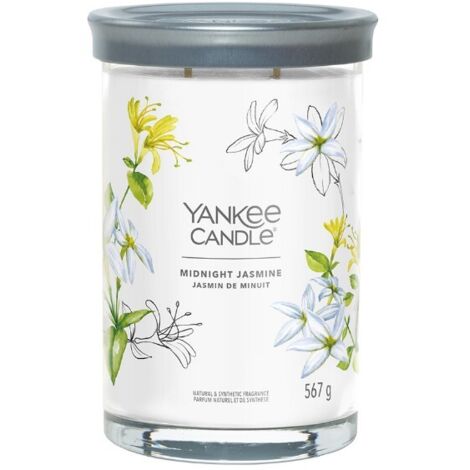 Yankee candle - midnight jasmine signature tumbler candle pulnocni jasmin - vonna svicka 5670g
