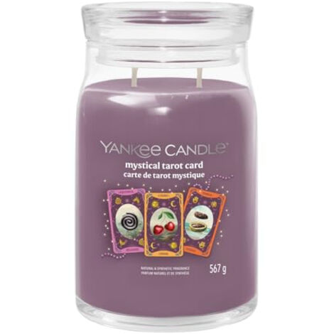 YANKEE CANDLE MYSTICAL TAROT CARD BOUGIE PARFUMÉE DANS UN POT EN VERRE (GRAND) - BOUGIE SIGNATURE « HALLOWEEN COLLECTION 2025 »