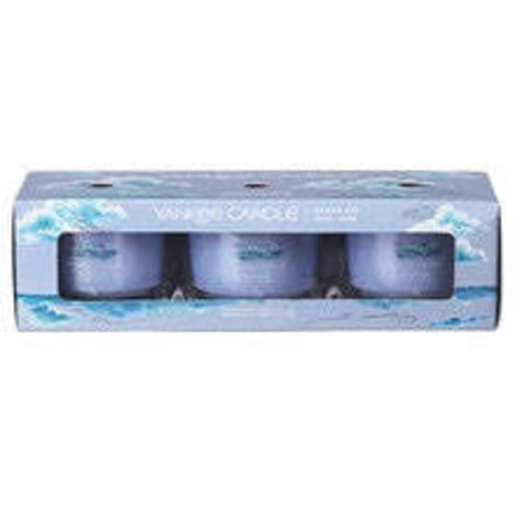 Yankee candle - ocean air sada votivnich svicek ve skle 370g