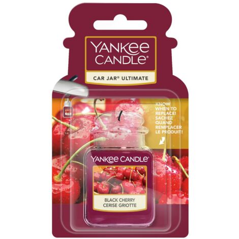 YANKEE CANDLE PROFUMO PER AUTO CAR JAR ULTIMATE BLACK CHERRY ACCESSORI AUTO
