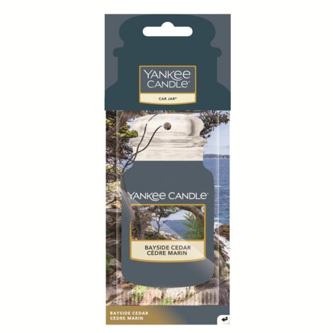 YANKEE CANDLE PROFUMO PER AUTO SINGLE CAR JAR BAYSIDE CEDAR