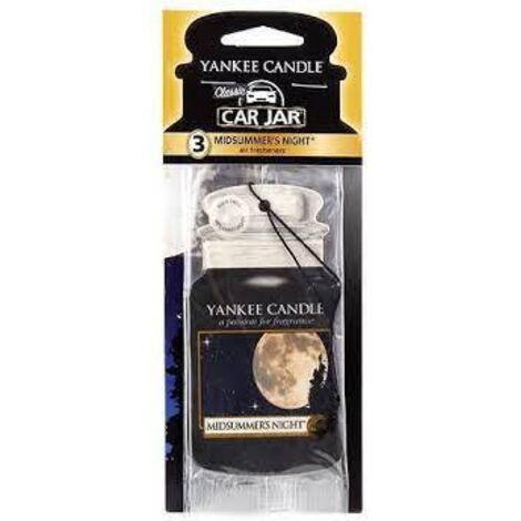 YANKEE CANDLE PROFUMO PER AUTO SINGLE CAR JAR MIDSUMMERS NIGHT