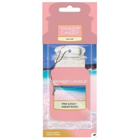 YANKEE CANDLE PROFUMO PER AUTO SINGLE CAR JAR PINK SANDS