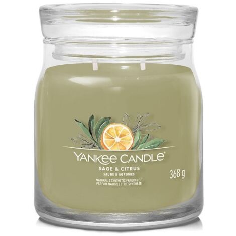 Yankee candle - sage citrus signature candle sage and citrus 3680g