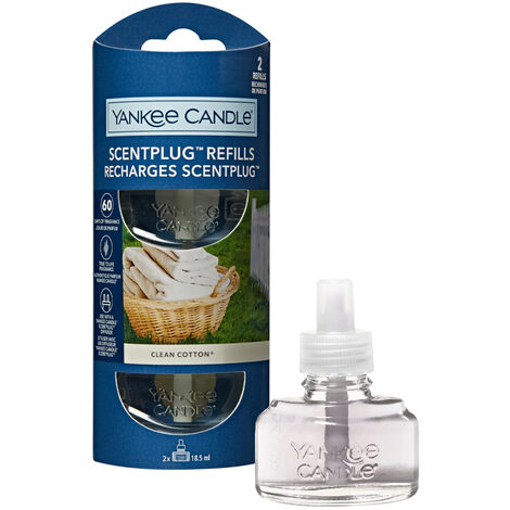 YANKEE CANDLE Scent Plug Refill Clean Cotton