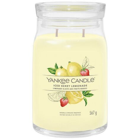 Yankee Candle Signature Candela in Giara Grande Iced Berry Lemonade 90 Ore