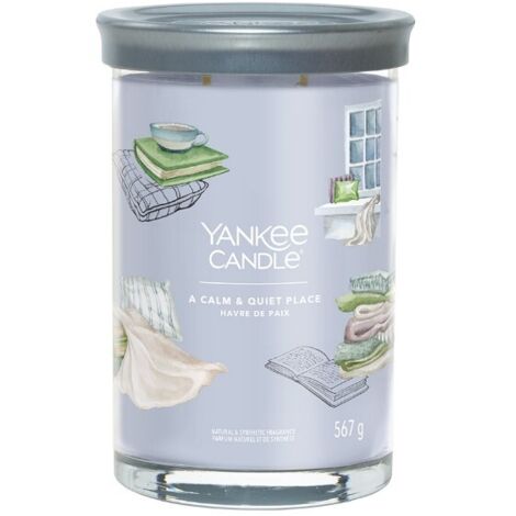 Yankee Candle Signature Candela in Tumbler Grande A Calm and Quiet Place 100 Ore