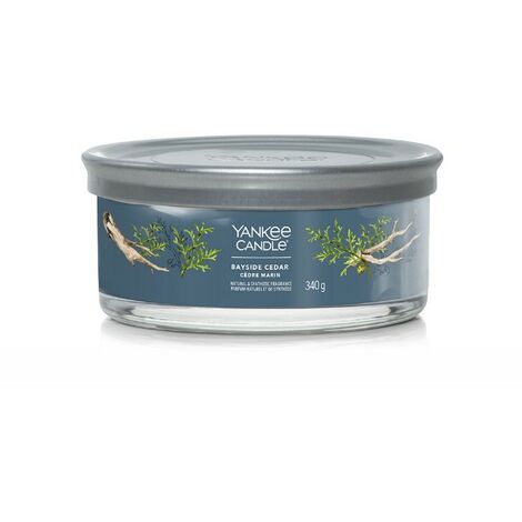 Yankee Candle Signature Candela in Tumbler Multi-Stoppino Bayside Cedar 28 Ore