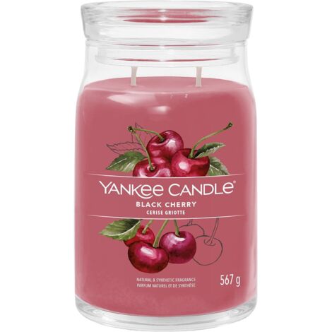 Yankee Candle Signature Cereza Guinda Rosa 9.3 cm