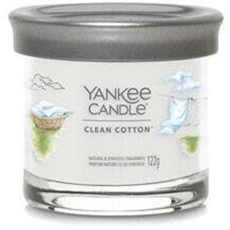 Yankee candle - clean cotton signanture tumbler candle cista bavlna - vonna svicka 5670g