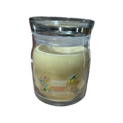 Yankee candle signature medium jar lemon gelato