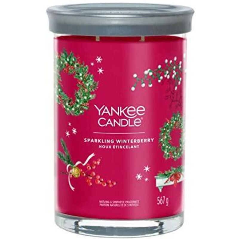 Yankee Candle Signature Sparkling Winterberry Duftkerze