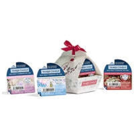 Yankee candle - snow globe wonderland scented wax gift set 220g