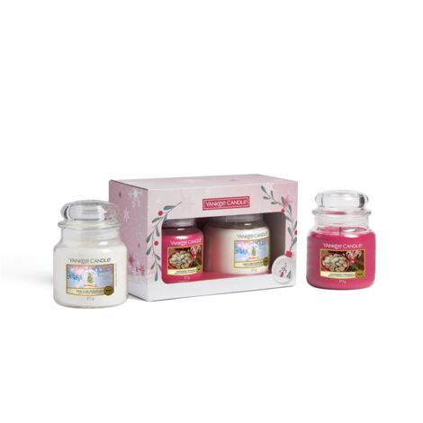 Yankee candle - snow globe wonderland set - darkova sada vonnych svicek classic 2 ks 4110g