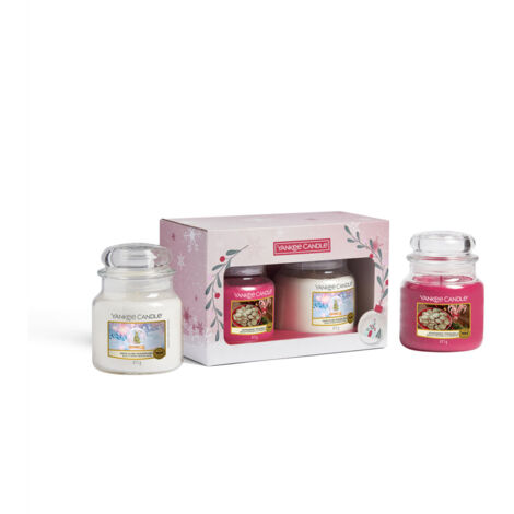Yankee candle - snow globe wonderland set - darkova sada vonnych svicek classic 2 ks 4110g