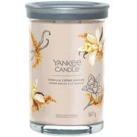 Yankee candle - vanilla creme brulee signature tumbler candle vanilla creme brulee 5670g