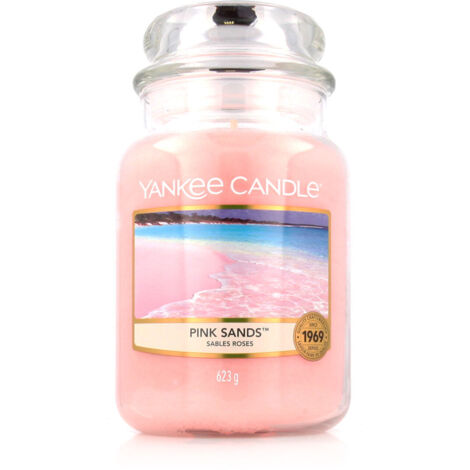 YANKEE CANDLE VELA EN TARRO GRANDE, ARENA ROSA YANKEE HOME 1205337EZ
