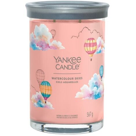 Yankee candle - watercolour skies signature tumbler candle akvarelova obloha - vonna svicka 5670g