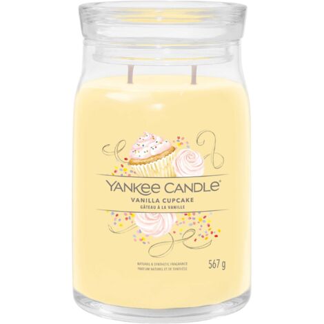 Yankee candle - yankee candle vanilla cupcake signature candle vanilkovy kosicek - vonna svicka 5670g