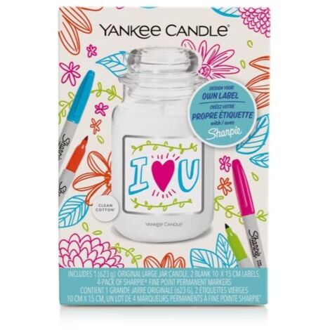Yankee Candle - Yankee candle x sharpie étiquette perso