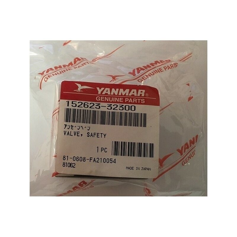 152623-32300 - Valve, Safety - Yanmar