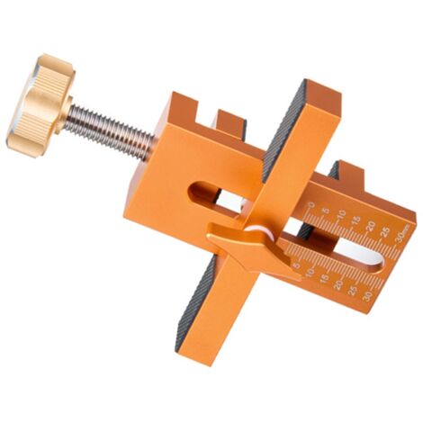 Yanmis Jig D'installation de Porte D'armoire Lourde avec Bras de Support Réglable et Fonction D'installation Rapide pour Planches en Bois de 7 à 40 Mm pour les Armoires de Salle de Bain