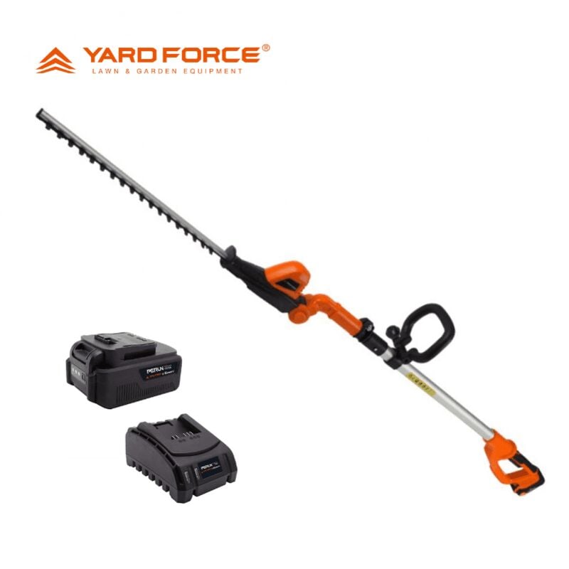 Yard Force - Taille-Haie à batterie LHC41A - CR20 256cm - 20V 2.0Ah