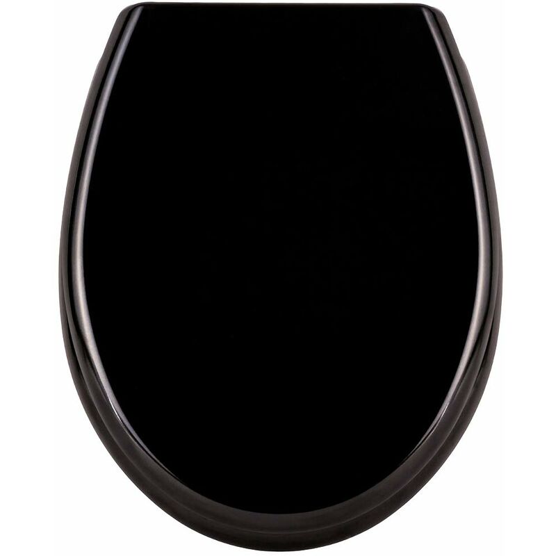 Yardin - Abattants de toilettes pour adultes, abattant de toilettes, siège de toilettes de taille universelle 45 x 38 cm en plastique dur avec