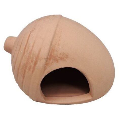 Yarro  Maison en céramique  Cachette pour cage, terrarium ou aquarium - Gland 13 x 10,5 x 9,5 cm