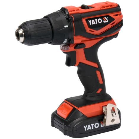 Yato 18V Perceuse Visseuse Sans Fil 40Nm Noir Rouge