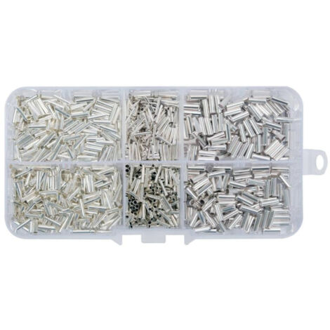 YATO ASSORTIMENT CONNECTEURS YT-06896 0.5, 0.75, 1.0, 1.5, 2.5MM 6-7MM LAITON