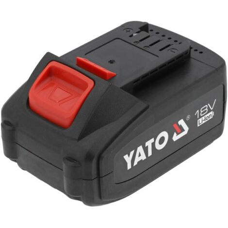 Yato Batterie 18 V Noir 3 0 Ah Lithium-ion