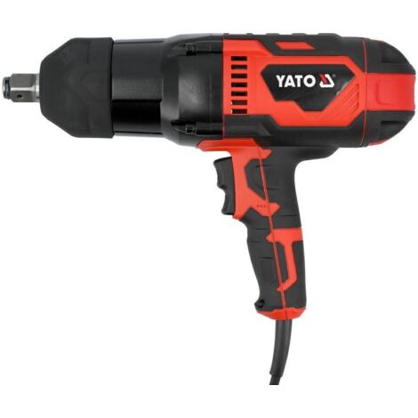 Yato – Clé à chocs électrique 3/4" 1200W 2000Nm – Vitesse 1900 tr/min – Fréquence d'impact 1800 tr/min – Câble 4m VDE