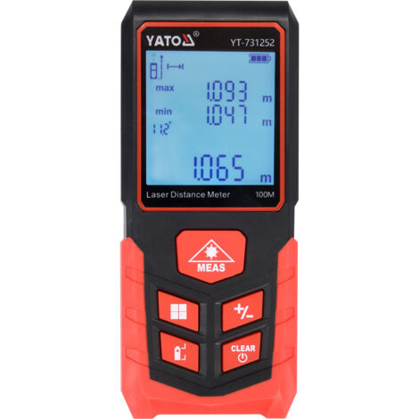 Yato Dalmierz Laserowy 100m outil de mesure précis