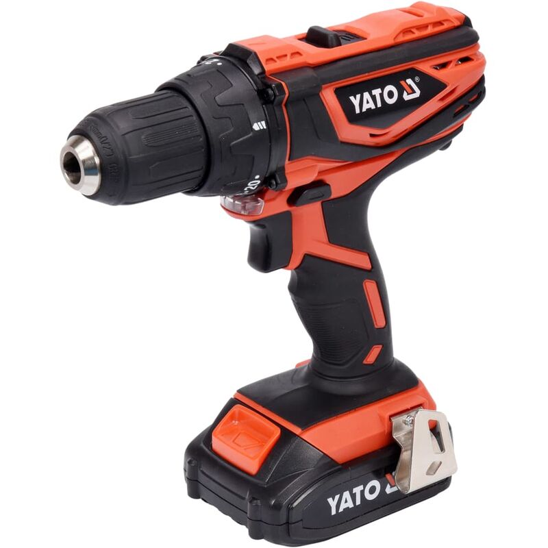 

Destornillador con batería de ion-litio 2,0Ah 18 V 40 Nm - Yato