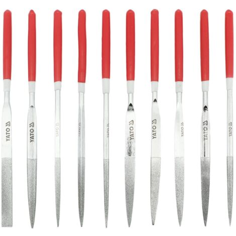 YATO DIAMANTNADELSATZ 10 Stück/160mm 6151
