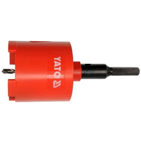 YATO DIAMOND CROWN 68 mm MANCHE HEXAGONAL 6045