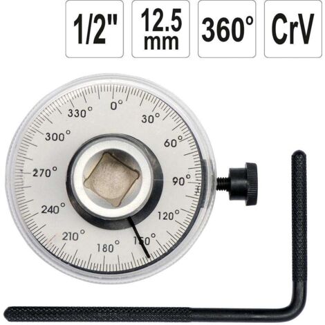 YATO DREHMOMENTSCHLÜSSEL WINKELMESSER 1/2"" 360`