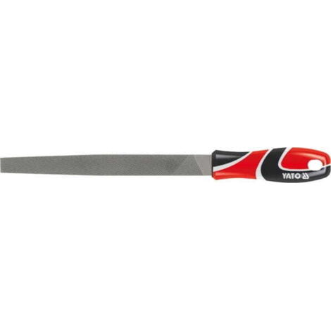 YATO FLACHFEILE 200 mm HALBGLATT 2 6185