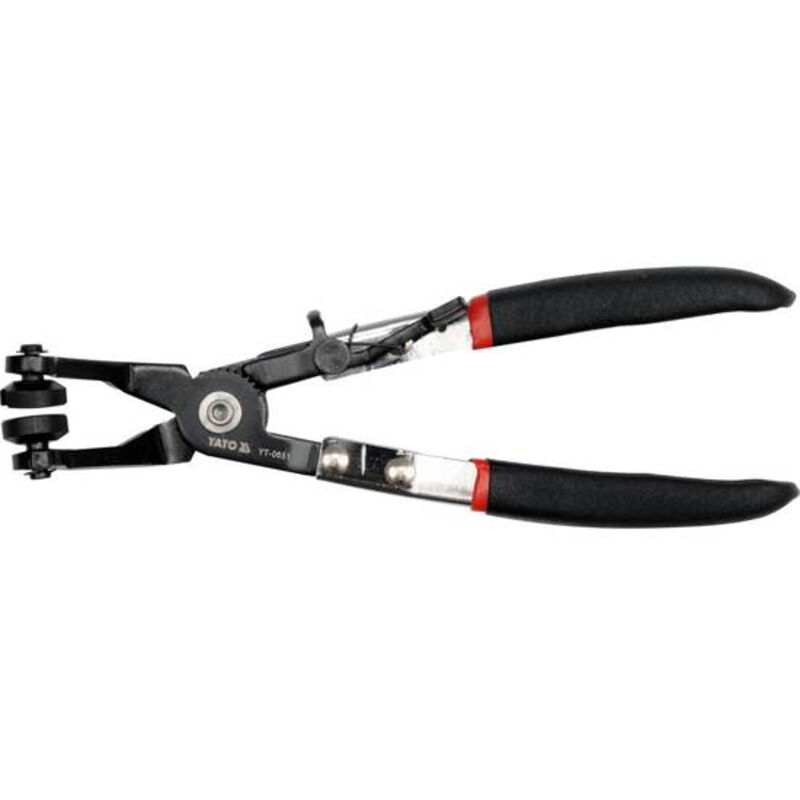 Image of YT-0651 Zange Yato YT-0651 Zange de gebogene halbrunde Zange mit Schneide