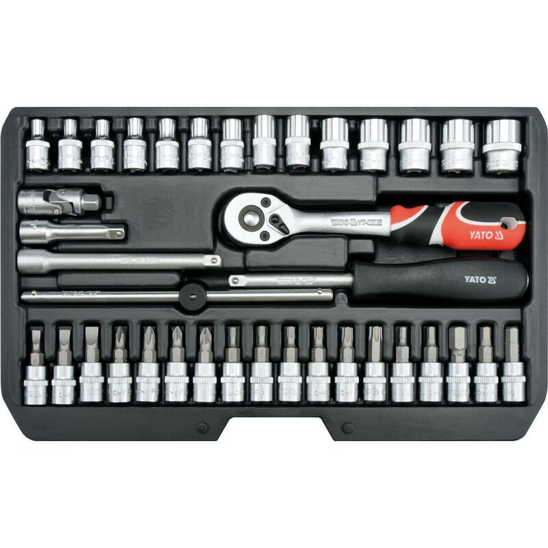 

YT-14471 - socket set 1/4'38pcs - Yato