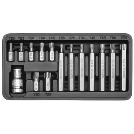 YATO KOŃCÓWKI TORX 15cz.  0411