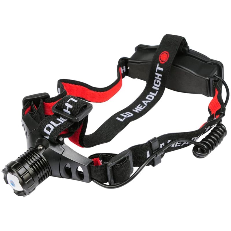 

Linterna frontal de cabeza Cree XP-E 3W - Negro - Yato