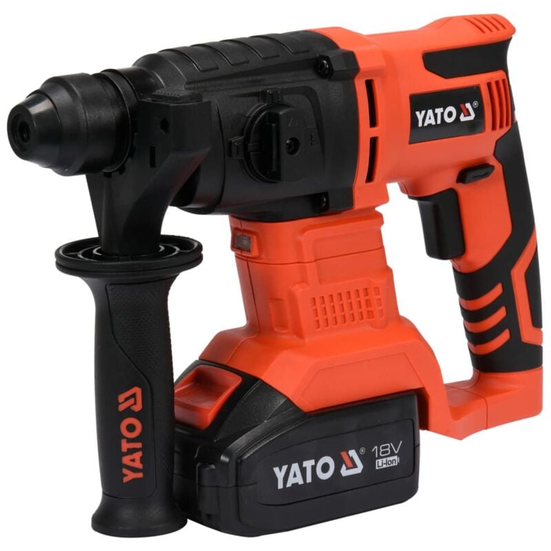 

Martillo perforador SDS Plus con batería iones de litio 3,0Ah 18V - Yato
