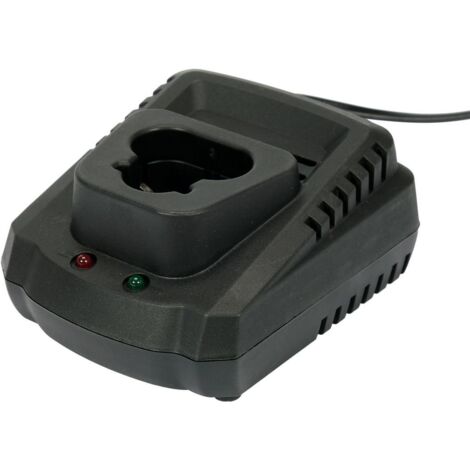 YATO, modèle YT-82912, Accessoire pour tournevis électrique, idéal pour charger les batteries YT-82901 et YT-82920, chargeur noir, pratique, compatible et professionnel