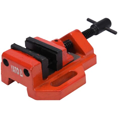 YATO, Modell YT-65071, Klemme, idealzum Befestigen und Spannen in der Tischlerei und Metallbearbeitung, professionelles Werkzeug vonhoher Festigkeit und Haltbarkeit.