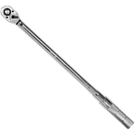 Yato, modello YT-07601, Chiave dinamometrica Nm, ideale per il controllo preciso della coppia di veicoli e macchinari, realizzata con materiali di alta qualità e precisione.