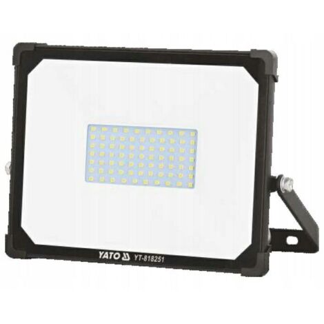 YATO, modelo YT-818251, Luz de trabajo LED 50W, color negro, ideal para iluminación eficiente en entornos de trabajo, resistente y de bajo consumo para exteriores y más.