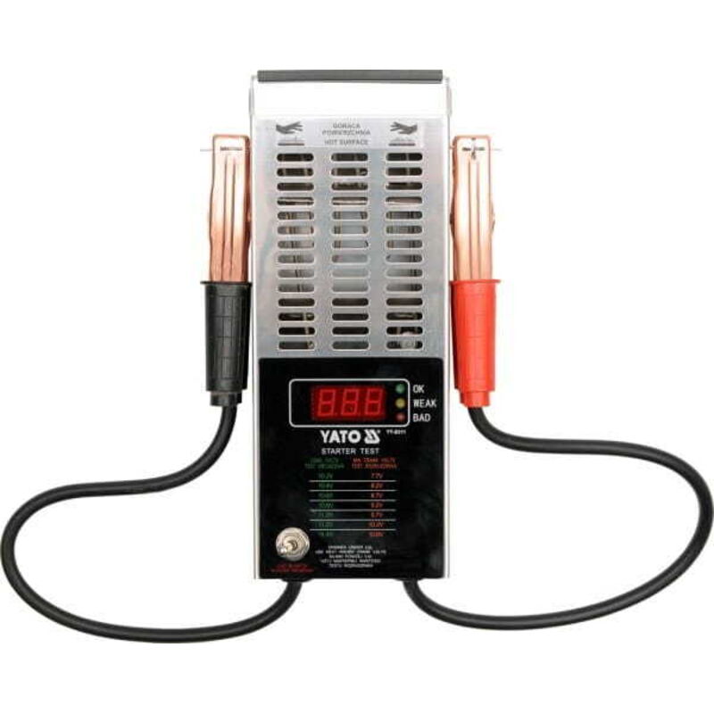 Yato YT-8311 misuratore di potenza e batteria Argento / Nero